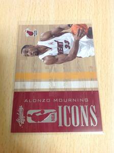 ○09-10 Absolute Memorabilia NBA Icons A.Mourning モーニング 5