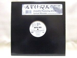 同盤2枚セット/US ORIGINAL/AFU-RA - CROSSFIRE FEAT. M.O.P./LYRICAL MONSTER/PRO. DJ PREMIER