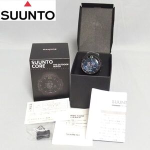 美品★SUUNTO Core All Black SS014279010 Core Classic アウトドアウォッチ クォーツ 腕時計 コア オールブラック スント★