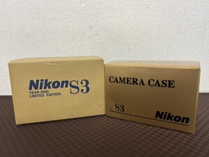 新品未使用未開封 Nikon S3 YEAR 2000 LIMITED EDITION リミテッドエディション NIKKOR-S 1:1.4 50㎜ レンジファインダー フィルムカメラ