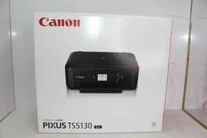 ☆ 未使用品Canon キャノン インクジェットプリンター 複合機 ブラック TS5130