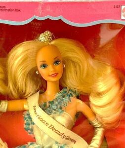 未開封品！【1991年/American beauty Queen Barbie 】バービー人形/アメリカンBeautyクイーンバービー/マテル/バービー人形/ヴィンテージ