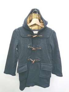 ◇ ⊇ FORK&SPOON フォーク＆スプーン キッズ 子供服 長袖 ダッフルコート サイズ135 ネイビー レディース メンズ P