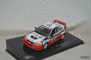 ixo 三菱 ランサーエボリューションⅥ Rally china 1999 1/43 ミニカー