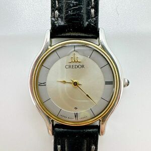 A2405-４-３ １円スタート クオーツ　美品　稼働品　SEIKO　CREDOR　セイコークレドール　１８ｋ　レディース　腕時計