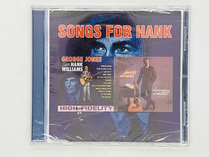 即決CD 未開封 ヒビアリ SONGS FOR HANK / RIGHTEOUS PSALM 23:66 / HEORGE JONES , HANK WILLIAMS X33