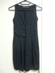 ザラ ZARA EveningCollection ワンピース ジャンパースカート 黒 S 0573/235/800 KHAOBZS