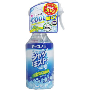 【まとめ買う】アイスノン シャツミスト ミントの香り 大容量 ３００ｍＬ×7個セット