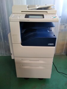 FUJI XEROX DocuCentre-V C2263 動作確認済み 現状品 印刷枚数487枚 エラーあり A3カラーコピー複合機 ヤフオクのみ出品 商品説明必読