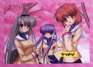 クラナド CLANNAD ポスター タイトーくじ本舗 F賞 Key　Second Edition　単品 未開封品