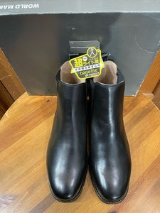 ムーンスター WM3102 3E 25.0 黒 ブラック 軽量 ウオーキングシューズ メンズブーツ 紳士靴 幅広 MOONSTAR 送料無料 新品未使用品 革靴