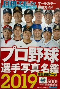 日刊スポーツ　　　　　　　　　　　　2019年　 プロ野球選手名鑑