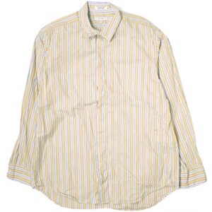 Engineered Garments エンジニアードガーメンツ Short Collar Shirt - Multi St. Broadcloth ショートカラーシャツ S Tan 長袖 g19310