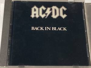 デジタル・リマスターCD/ AC/DC /バック・イン・ブラック