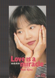 即決 廃盤 8cm シングル SCD 飯島真理 Love is a miracle c/w Patience AMDM-6044