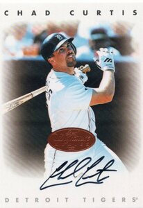 MLB 1996 LEAF SIGNATURE 　CHAD CURTIS チャド・カーティス 直筆サイン　 新品ミント状態品