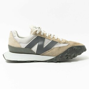 【1円スタート】New Balance ニューバランス UXC72RA ローカットシューズ スニーカー 28.5cm グレー 天然皮革 合成皮革 合成繊維 メンズ