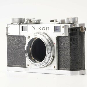 ジャンク ニコン Nikon S レンジファインダー フィルムカメラ