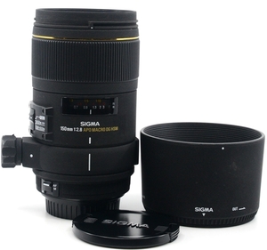 ＜並品＞ SIGMA 単焦点マクロレンズ APO MACRO 150mm F2.8 EX DG OS HSM キヤノン用 フルサイズ対応