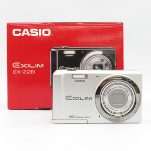 CASIO カシオ デジタルカメラ CASIO EX-Z28 SR シルバー 16.1M/26mm/5x/2.7