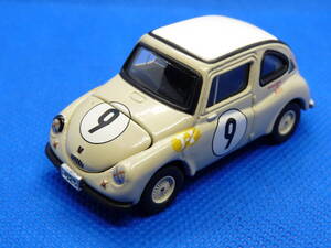 トミカリミテッド コラボレーションモデル スバル360日本グランプリ＃9 TOMICA LIMITED SUBARU360 #9