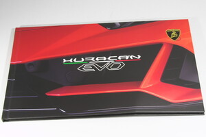 ランボルギーニ ウラカン エボ ハードカバー カタログ 2019 英語 LAMBORGHINI HURACAN EVO 　約19.0cm x 29.5cm 42ページ（ハードカバー）