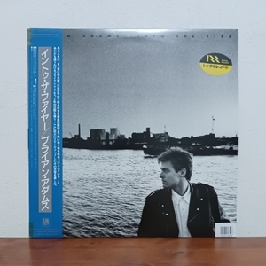 帯付LP/ ブライアン・アダムス☆BRYAN ADAMS「イントゥ・ザ・ファイヤー / INTO THE FIRE」ヒート・オブ・ザ・ナイト