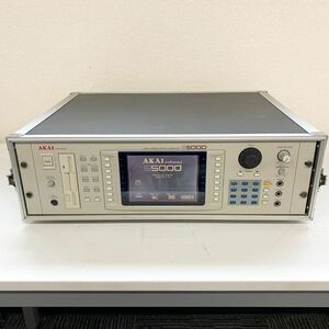 【D-2】 AKAI S5000 サンプラー アカイ 簡単な確認のみ 現状品 1875-24