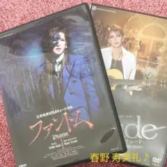 ❤宝塚♥️春野 寿美礼 ＤＶＤ ファントム /エチュード 2本セット