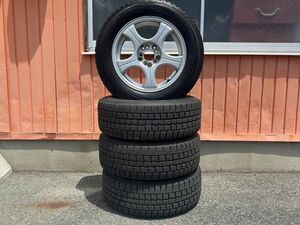 ★売切★マークX他★DUNLOP★WINTER MAXX WM01★215/60R16★スタッドレスタイヤ×社外アルミホイール★４本セット★(70