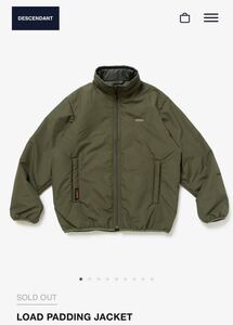 DESCENDANT LOAD PADDING JACKET POLARTEC WTAPS