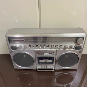 National ナショナル FM/AM ステレオラジオカセットレコーダー RX-5500 ラジカセ 昭和レトロ ビンテージ 当時物