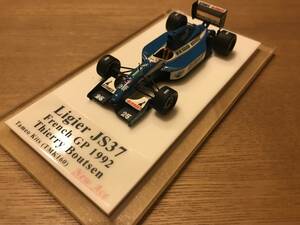 【New Ace】 1/43完成品 TAMEO リジェ・ルノー JS37 #25 T.ブーツェン フランスGP 1992