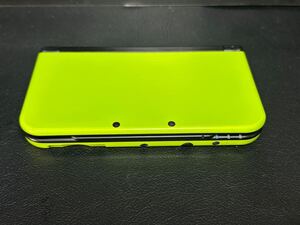 ◯ Newニンテンドー3DS LL本体（RED-001/ライム×ブラック） ニンテンドー3DS