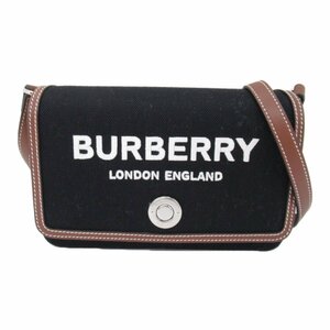 バーバリー ニューハンプシャー ショルダーバッグ ブランドオフ BURBERRY ファブリック ショルダーバッグ キャンバス/レザー レディー