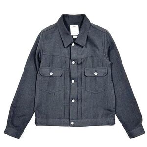 【美品】 visvim ビズビム ヴィズヴィム 101 JKT PARK RANGER / 0118205013031 / サイズ:2 / チャコールグレー / ウールリネンカルゼ