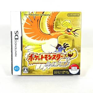 【中古品】NINTENDO 任天堂 ニンテンドーDS ゲームソフト ポケットモンスター 金 ハートゴールド