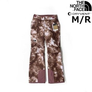 1円～!売切!【正規新品】THE NORTH FACE◆W FREEDOM INSULATED PANTS パンツ US限定 撥水 アウトドア 男女兼用(M/R)茶 赤 総柄 190110-40