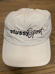 オールド　ステューシー　stussy CAP STUSSY SPORTS 80 90s 白タグ　ヴィンテージ 1980