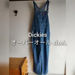 Dickies ディッキーズ デニム オーバーオール メンズ Lサイズ