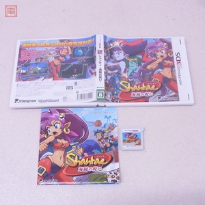 動作保証品 ニンテンドー3DS シャンティ 海賊の呪い Shantae インターグロー intergrow 箱説付【PP