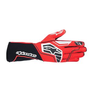 alpinestars(アルパインスターズ) カートグローブ TECH-1 KX V4 GLOVES Mサイズ 13 BLACK RED [FIA8877-2022規格適合]