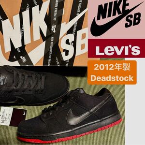 新品 2012年製 【NIKE SB × Levi