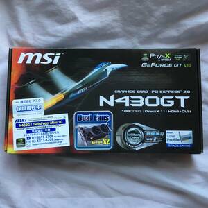 MSI N430GT Twin Frozr Mini 1G グラフィックボード　ビデオカード