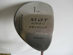 ★ASAHI GOLF アサヒゴルフ MDT MDR-911 ドライバー 1w 11° 純正カーボンシャフト F080★レア★激安★中古★　★