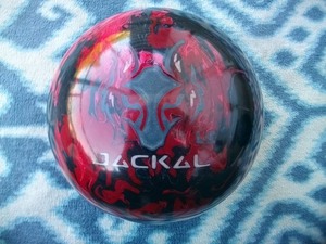 スパン掲載♪右左両方投げ用？重さ約6666グラム ジャッカルエルイー 極美品 モーティブ製 JACKAL LE MOTIV ABS BOWLING ボウリング