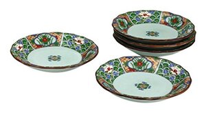 小皿 おしゃれ ： 有田焼 鍋島地紋 小皿 セット(皿 5枚セット) Japanese Plate x5pcs set