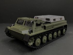 【完成品】WPL E-1 2.4GHz 1/16 RTR クローラー式輸送・牽引トラックラジコン GAZ-71 ☆軍用トラックラジコン ●技術基準適合証明済