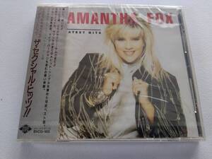 ユーロビート／ディスコ★サマンサ・フォックス（SAMANTHA FOX）★ザ・セクシャル・ヒッツ!!／グレイテスト・ヒッツ