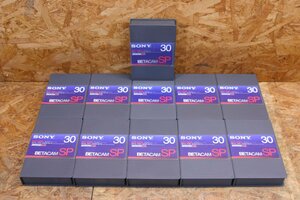 ◎まとめ売り ソニー SONY BCT-30MA BETACAM SPテープ スモールカセット 30分 11本セット◎B7